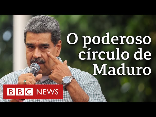 ⁣O poderoso entorno de Maduro na Venezuela