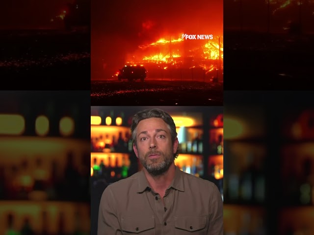 ⁣Actor Zachary Levi demands California leadership be "held accountable" for wildfires