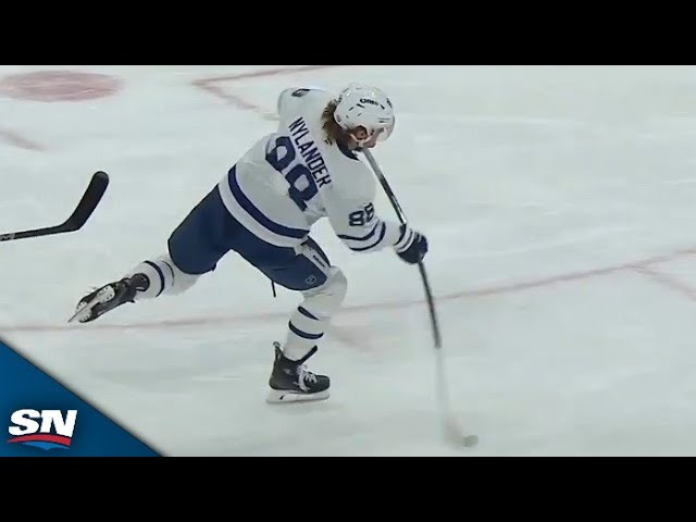 ⁣Maples Leafs' William Nylander Snaps Goal Drought With Breakaway Snipe