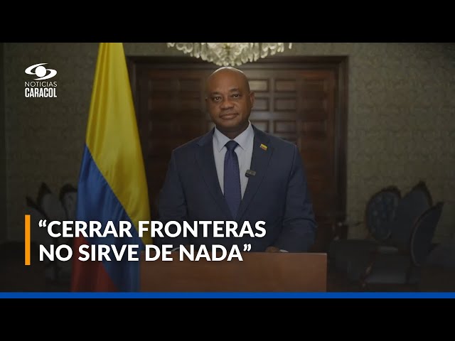 ⁣Canciller Murillo explica posición de Colombia frente a la situación actual en Venezuela