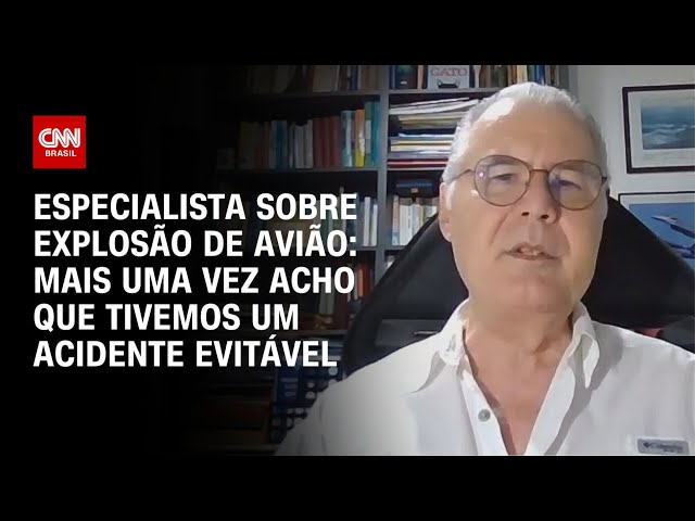 ⁣Especialista sobre explosão de avião: Mais uma vez acho que tivemos um acidente evitável | WW