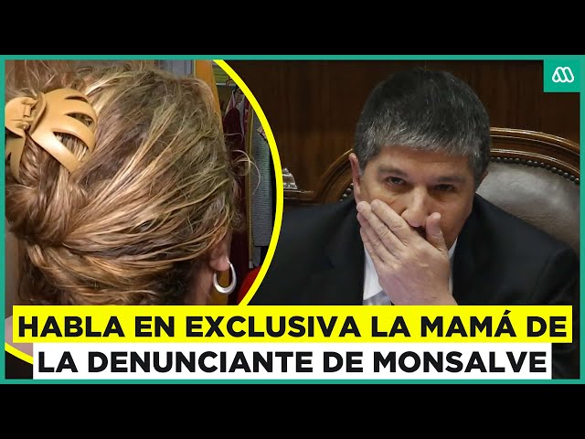 ⁣Habla en exclusiva la madre de la denunciante de Monsalve