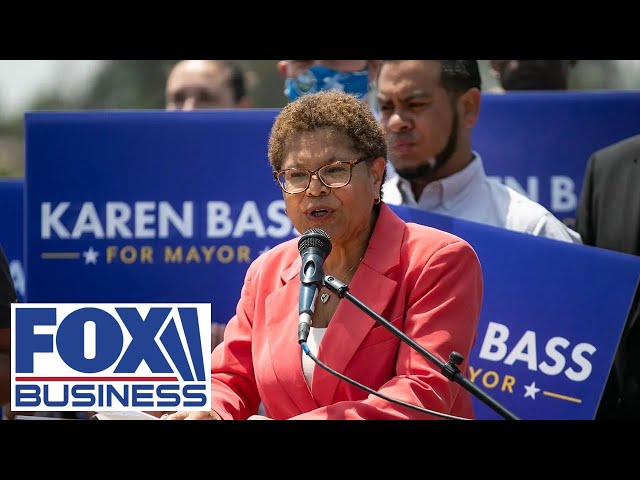 ⁣LA’s Karen Bass gives updates on California wildfires