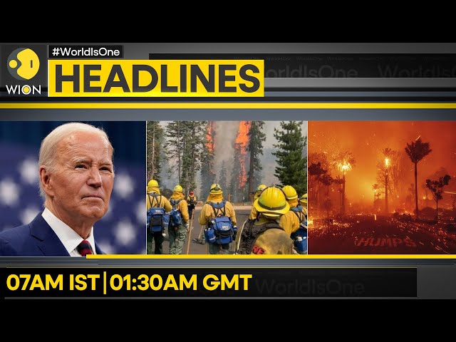 ⁣US National Guard To Battle Wildfires | Biden: Fires Show Climate Change Is Real | WION Headlines