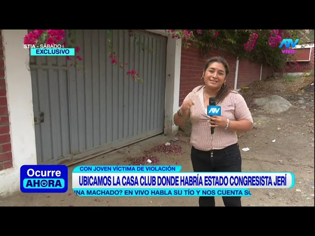 ⁣José Jerí: Esta es la casa club donde habría estado congresista con víctima de violación