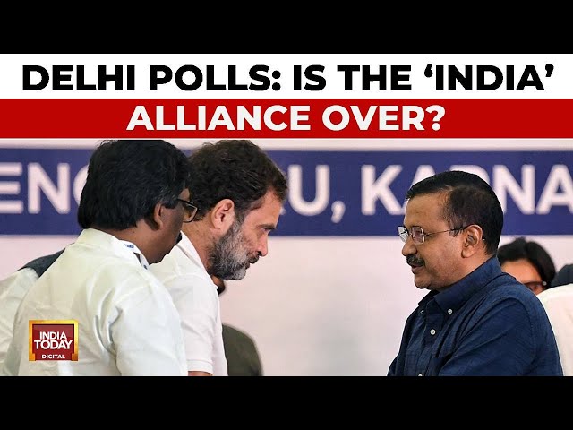 ⁣Congress Vs AAP Spat Gets Ugly | Is The INDIA Alliance Over? | Delhi Election 2025 | India Today