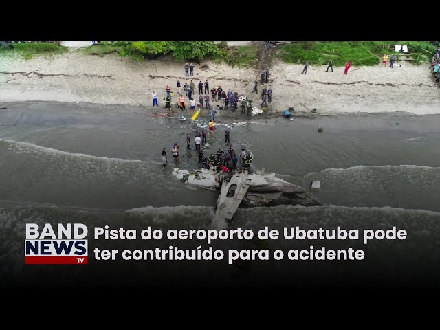 ⁣Especialista explica possíveis causas de acidente aéreo em Ubatuba l BandNews TV