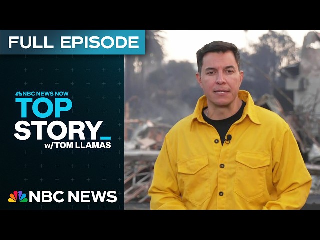 ⁣Top Story with Tom Llamas - Jan. 9 | NBC News NOW