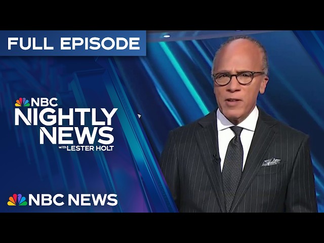 ⁣Nightly News Full Episode - Jan. 9