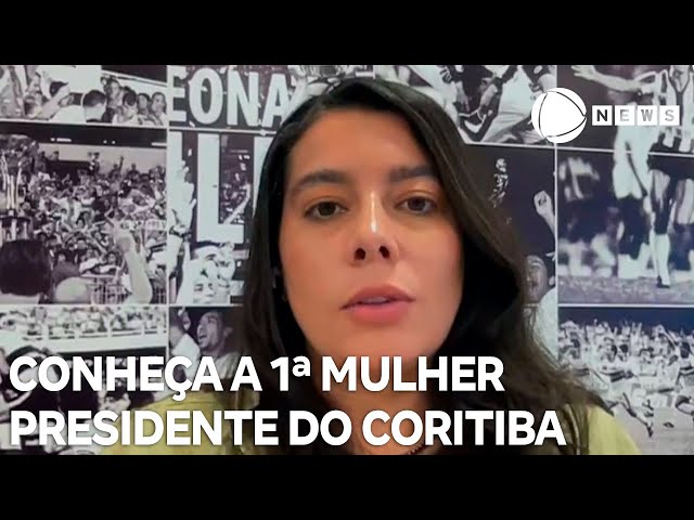 ⁣Marianna Libano é a primeira mulher presidente da história do Coritiba