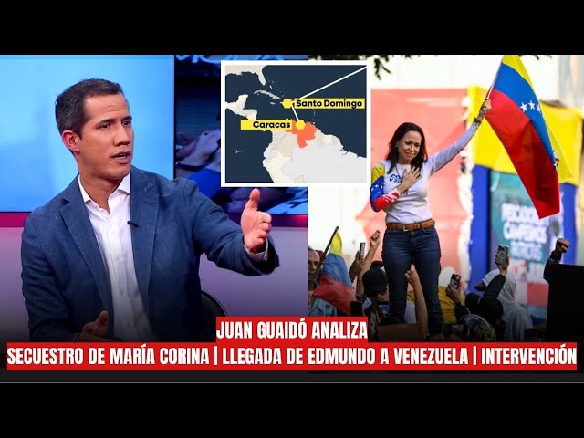 ⁣Juan Guaidó ANALIZA: Secuestro de María Corina | Llegada de Edmundo a Venezuela | Intervención