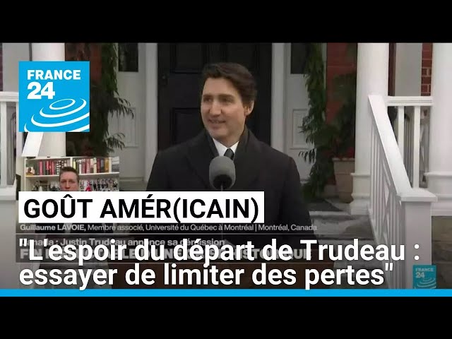 ⁣"Le charme de Justin Trudeau ne fonctionnait plus, il est de plus en plus contesté à l'int