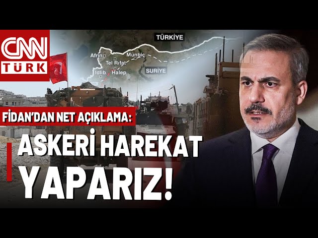 ⁣Hakan Fidan "Çözüm Askeri Harekat" Dedi! PKK/YPG Suriye'den Çıkmazsa... | Gece Görüşü