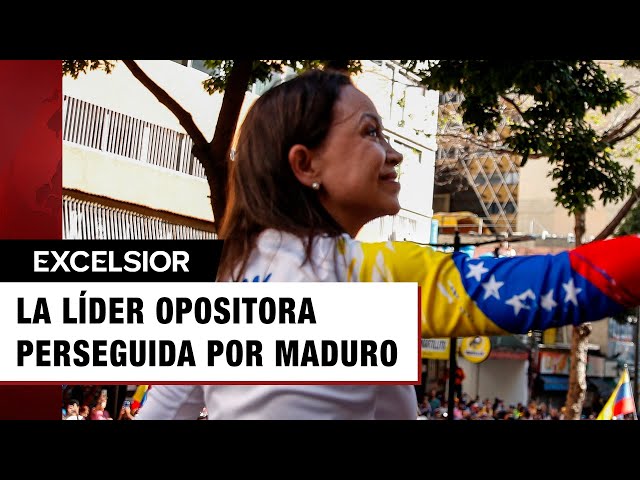 ⁣¿Quién es María Corina Machado, la líder opositora perseguida por Maduro?