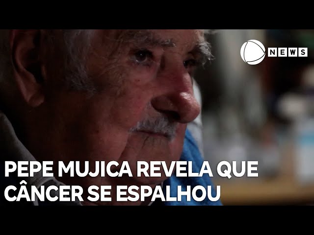 ⁣Pepe Mujica, ex-presidente do Uruguai, revela avanço de câncer