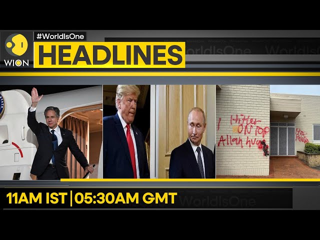 ⁣Trump: Setting A Meeting With Putin | Graffiti Attack On Sydney Synagogue | WION Headlines