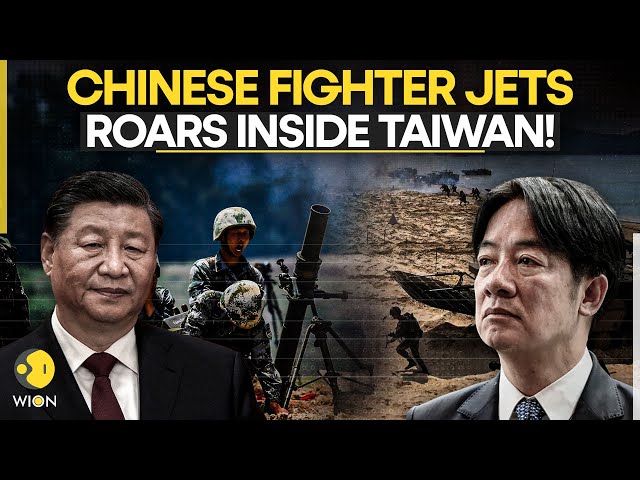 ⁣China Taiwan LIVE: China To Invade Taiwan? Chinese Military Aircraft Roars Inside Taiwan | WION