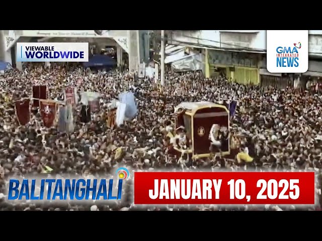 ⁣Balitanghali Express: January 10, 2025