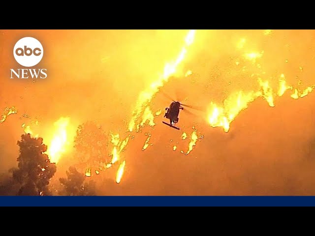 ⁣Apocalyptic destruction throughout Pacific Palisades in aftermath of wildfire