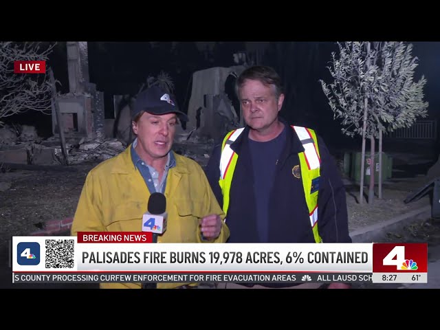 ⁣‘It’s a warzone’: Army veteran shaken by aftermath of Palisades Fire