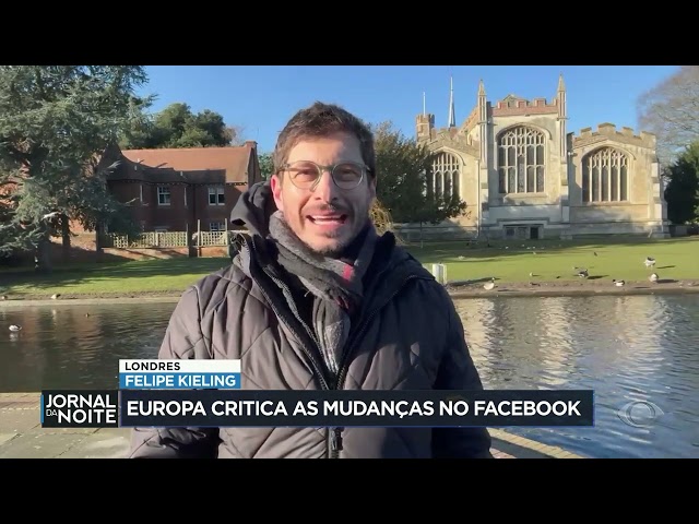 ⁣Europa critica as mudanças no Facebook