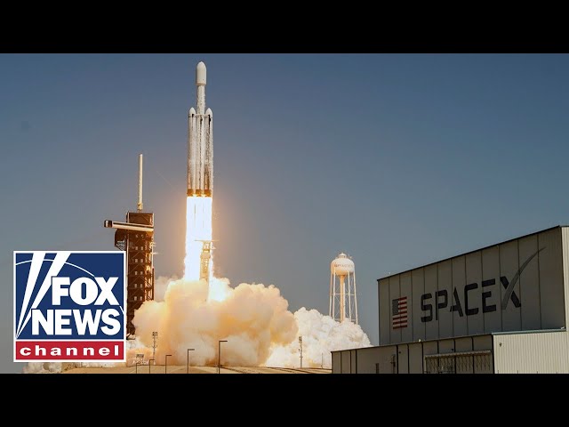 ⁣SpaceX Falcon 9 rocket launches