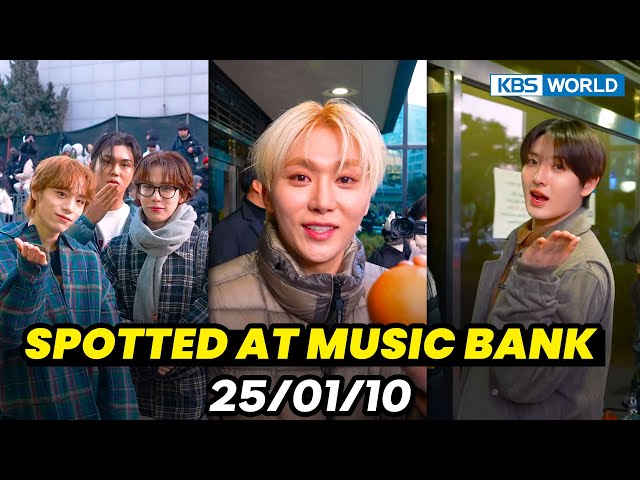 ⁣(Spotted at Music Bank) BSS (SEVENTEEN), GFRIEND, BADA and more! 뮤직뱅크 출근길 20250110 | KBS WORLDTV