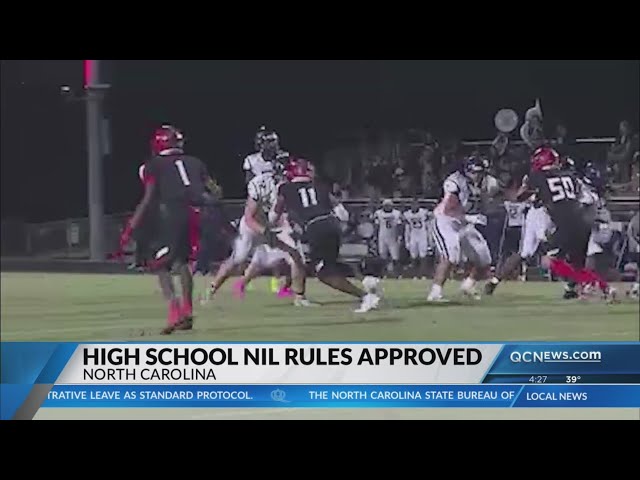 ⁣NC high school NIL rules approved