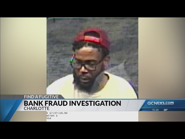 ⁣CMPD seeking man wanted on bank fraud charges