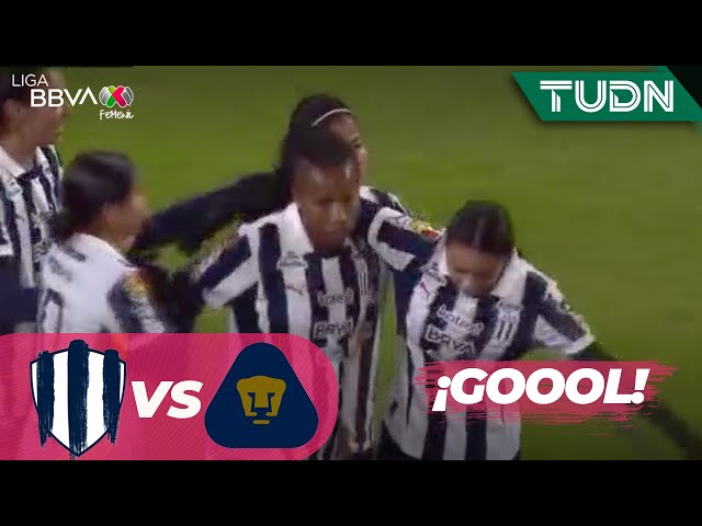 ⁣¡Goool! ¡Doblete de Seoposenwe! | Monterrey 2-1 Pumas | Liga MX Femenil - J2 CL2025 | TUDN