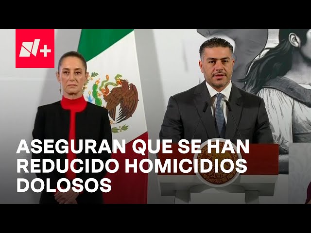 ⁣Bajan los homicidios dolosos en México, según informe de Seguridad Federal - En Punto