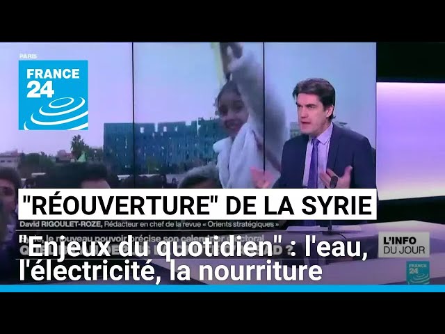 ⁣HTC face aux défis de l'après-Assad : "reconstruire un pays qui est aussi détruit de l