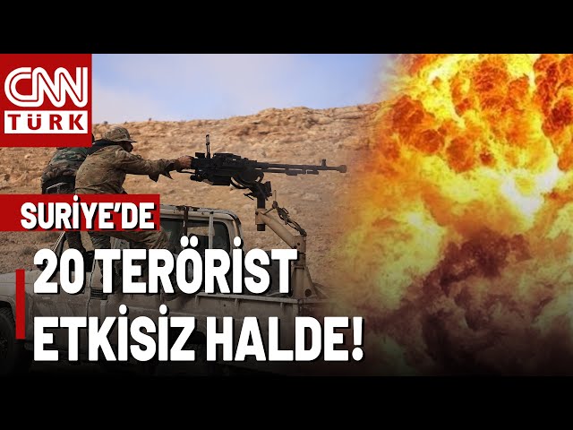 ⁣ MSB Açıkladı: Suriye Kuzeyinde 20 Terörist Etkisiz! Teröristler Dron İle Böyle Vuruldu