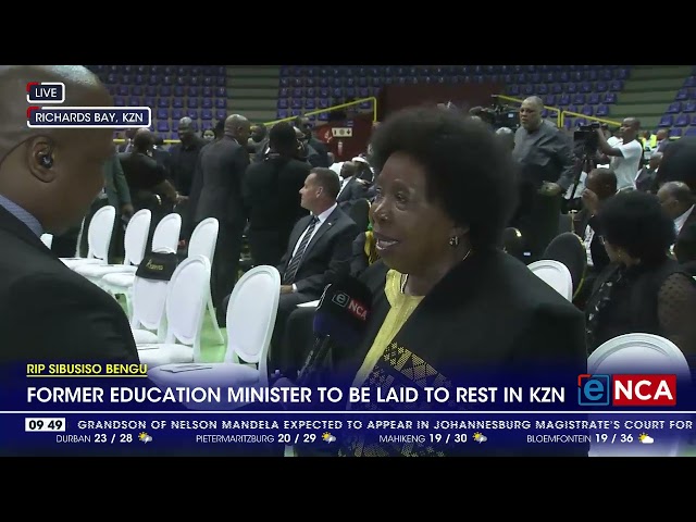 ⁣Former Education Minister to be laid to rest in KZN