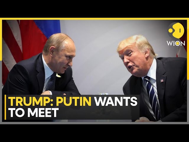 ⁣Donald Trump Confirms Putin Wants to Meet and Talks Are Being Arranged | World News | WION