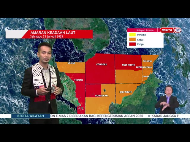 ⁣10 JAN 2025 BERITA WILAYAH - LANGSUNG DARI MET MALAYSIA