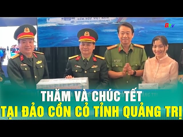 ⁣Thăm và chúc Tết tại đảo Cồn Cỏ tỉnh Quảng Trị