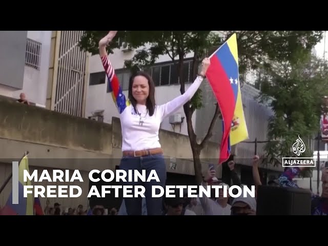 ⁣Venezuela election dispute: Prominent opposition politician released after arrest