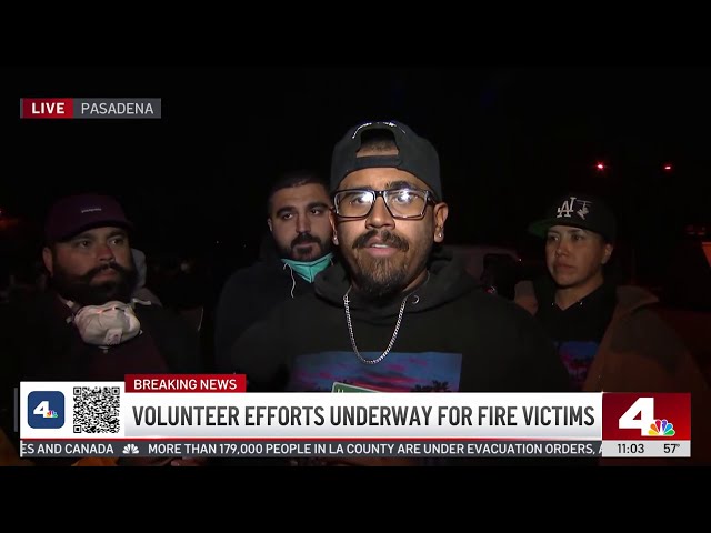 ⁣Street vendors raise funds, donations for Eaton Fire victims