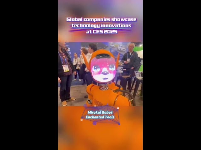 ⁣Global companies showcase tech innovations at CES 2025