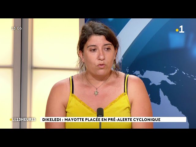 ⁣DIKELEDI : Précision de Floriane Ben Hassen, responsable de Météo France à Mayotte