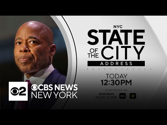 ⁣Live: NYC Mayor Eric Adams delivers 2025 State of the City address