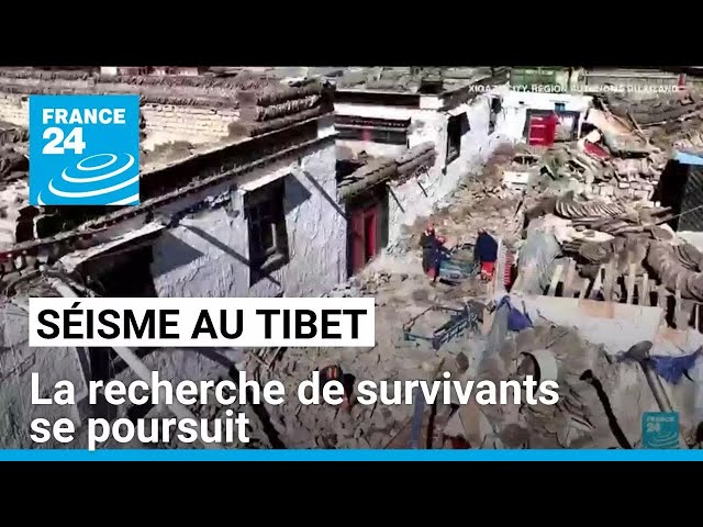 ⁣Séisme au Tibet : la recherche de survivants se poursuit • FRANCE 24