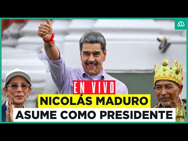 ⁣EN VIVO | NICOLÁS MADURO ASUME COMO PRESIDENTE DE VENEZUELA