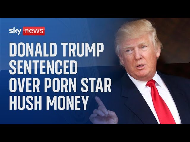 ⁣Watch live: Live outside Donald Trump's hush money sentencing in New York