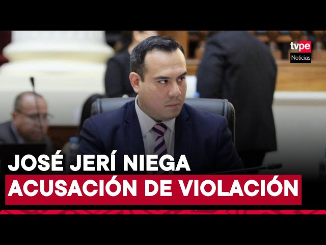 ⁣José Jerí rechaza acusación de violación sexual y asegura estar colaborando con la Fiscalía