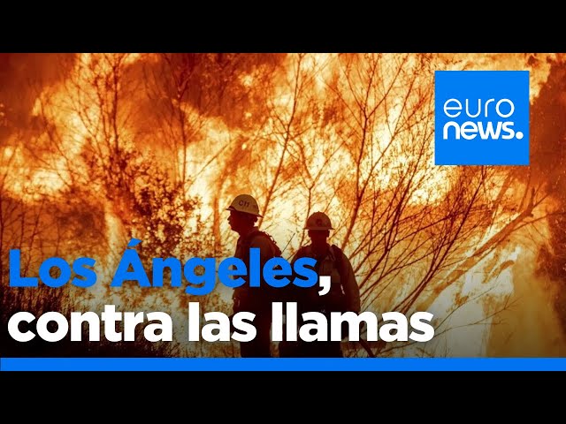 ⁣Ascienden a 10 los muertos en los devastadores incendios de Los Ángeles