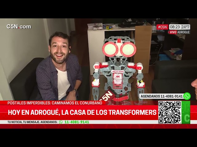 ⁣LA CASA de los TRANSFORMERS de ADROGUÉ: POSTALE IMPERDIBLES