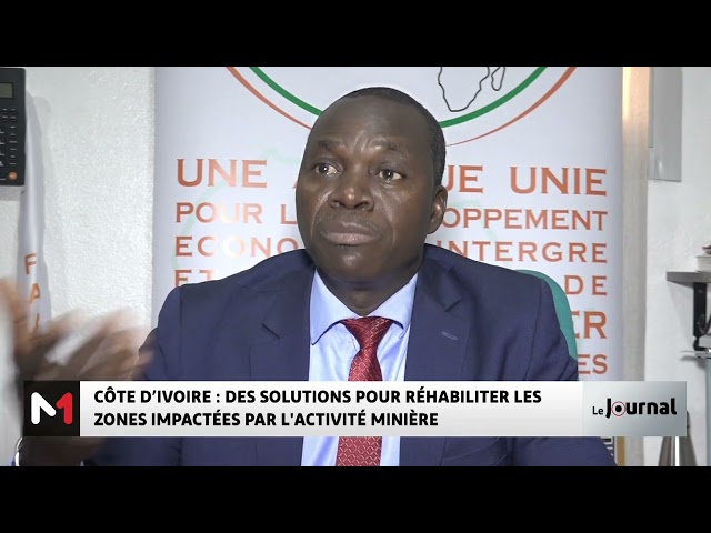 ⁣Côte d´Ivoire : des solutions pour réhabiliter les zones impactées par l´activité minière