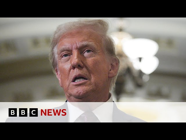 ⁣Donald Trump's bid to halt hush-money case sentencing rejected by Supreme Court | BBC News